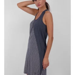 Kleid "Cameron" In Dunkelblau -Günstiges Moden Zauber Geschäft alife and kickin kleid cameron in dunkelblau 2