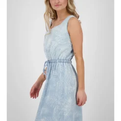 Kleid "Doja" In Hellblau -Günstiges Moden Zauber Geschäft alife and kickin kleid doja in hellblau 2