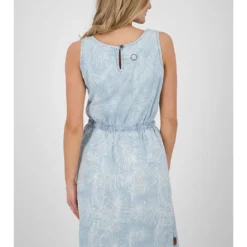 Kleid "Doja" In Hellblau -Günstiges Moden Zauber Geschäft alife and kickin kleid doja in hellblau 3