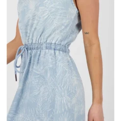 Kleid "Doja" In Hellblau -Günstiges Moden Zauber Geschäft alife and kickin kleid doja in hellblau 4