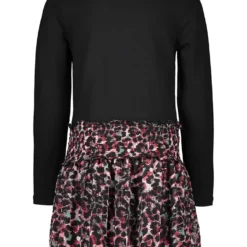 Kleid In Schwarz/ Pink -Günstiges Moden Zauber Geschäft b nosy kleid in schwarz pink 1