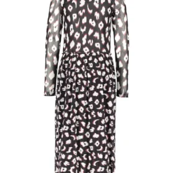 Kleid In Schwarz/ Weiß -Günstiges Moden Zauber Geschäft b nosy kleid in schwarz weiss 1