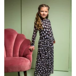 Kleid In Schwarz/ Weiß -Günstiges Moden Zauber Geschäft b nosy kleid in schwarz weiss 2