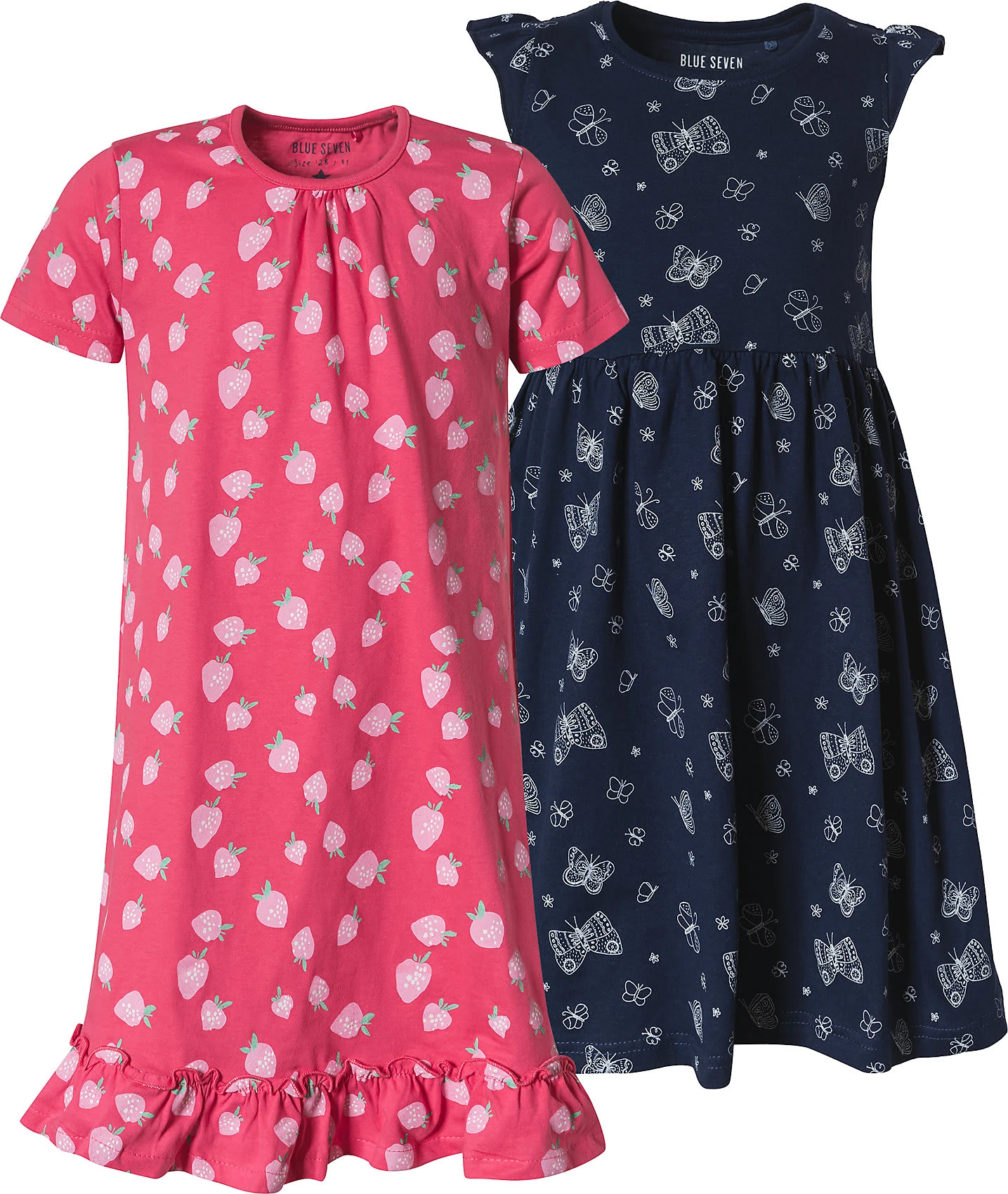 Blue Seven Kinder Kleid Doppelpack 3 Blue Seven Kinder Kleid Doppelpack