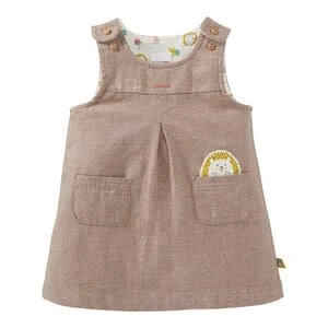 2-tlg. Set Kleid Und Shirt Igel In Braun 9 2-tlg. Set Kleid Und Shirt Igel In Braun – Bild 7