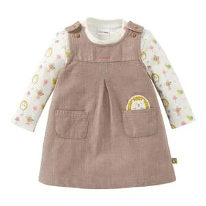 2-tlg. Set Kleid Und Shirt Igel In Braun 3 2-tlg. Set Kleid Und Shirt Igel In Braun