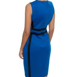 Calvin Klein Kleid In Blau/ Schwarz -Günstiges Moden Zauber Geschäft calvin klein kleid in blau schwarz 2
