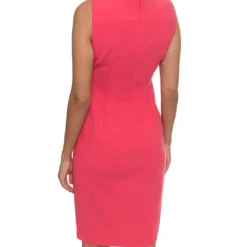 Calvin Klein Kleid In Koralle -Günstiges Moden Zauber Geschäft calvin klein kleid in koralle 2