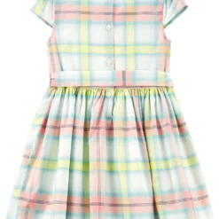 Carter's™ Kleid In Grün/ Rosa 5 Carter's™ Kleid In Grün/ Rosa -Günstiges Moden Zauber Geschäft carters kleid in grun rosa 1