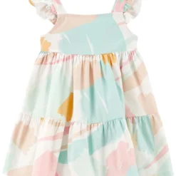 Carter's™ Kleid In Weiß/ Rosa/ Türkis