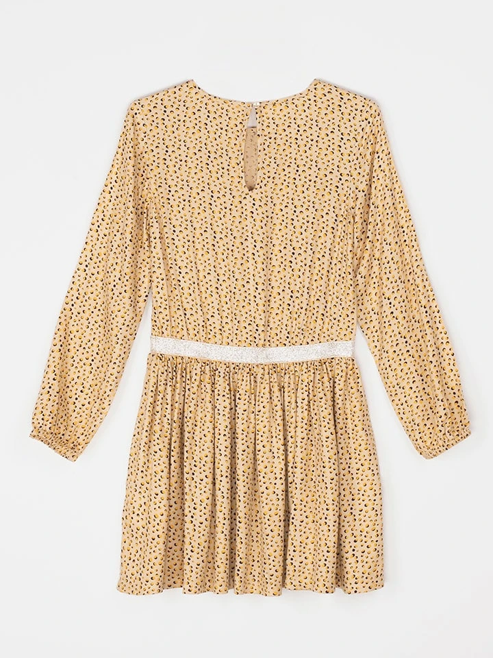 Kleid In Beige/ Bunt 4 Kleid In Beige/ Bunt – Bild 2