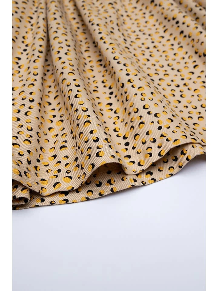 Kleid In Beige/ Bunt 7 Kleid In Beige/ Bunt – Bild 5