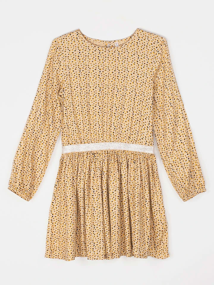 Kleid In Beige/ Bunt 3 Kleid In Beige/ Bunt