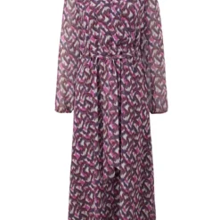 Comma Kleid In Lila/ Pink 9 Comma Kleid In Lila/ Pink -Günstiges Moden Zauber Geschäft comma kleid in lila pink 3