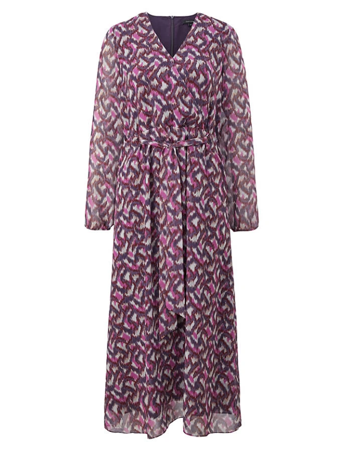 Comma Kleid In Lila/ Pink 6 Comma Kleid In Lila/ Pink – Bild 4