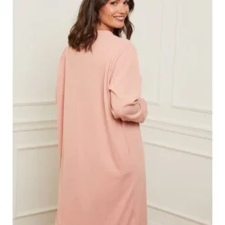 Kleid In Rosa -Günstiges Moden Zauber Geschäft curvy lady kleid in rosa 2