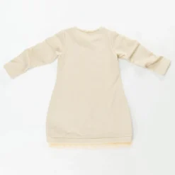 Kleid "Cat" In Beige -Günstiges Moden Zauber Geschäft denokids kleid cat in beige 2