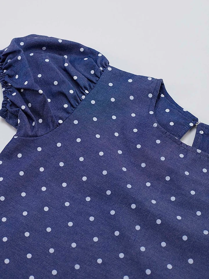 Kleid "Catcorn" In Blau 7 Kleid "Catcorn" In Blau – Bild 5