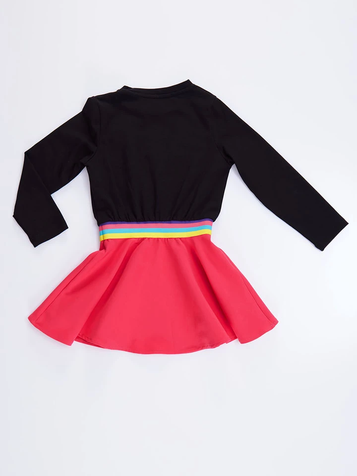 Kleid "Emoji" In Schwarz/ Rot 6 Kleid "Emoji" In Schwarz/ Rot – Bild 4