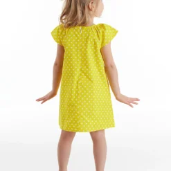 Kleid In Gelb -Günstiges Moden Zauber Geschäft denokids kleid in gelb 1