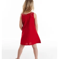 Kleid "Lady Bug" In Rot/ Schwarz -Günstiges Moden Zauber Geschäft denokids kleid lady bug in rot schwarz 1