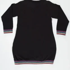 Kleid "Popcorn" In Schwarz -Günstiges Moden Zauber Geschäft denokids kleid popcorn in schwarz 2