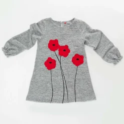 Kleid "Poppy" In Grau 8 Kleid "Poppy" In Grau -Günstiges Moden Zauber Geschäft denokids kleid poppy in grau 2
