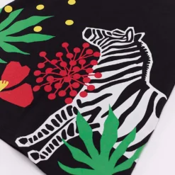 Kleid "Zebra" In Schwarz -Günstiges Moden Zauber Geschäft denokids kleid zebra in schwarz 3