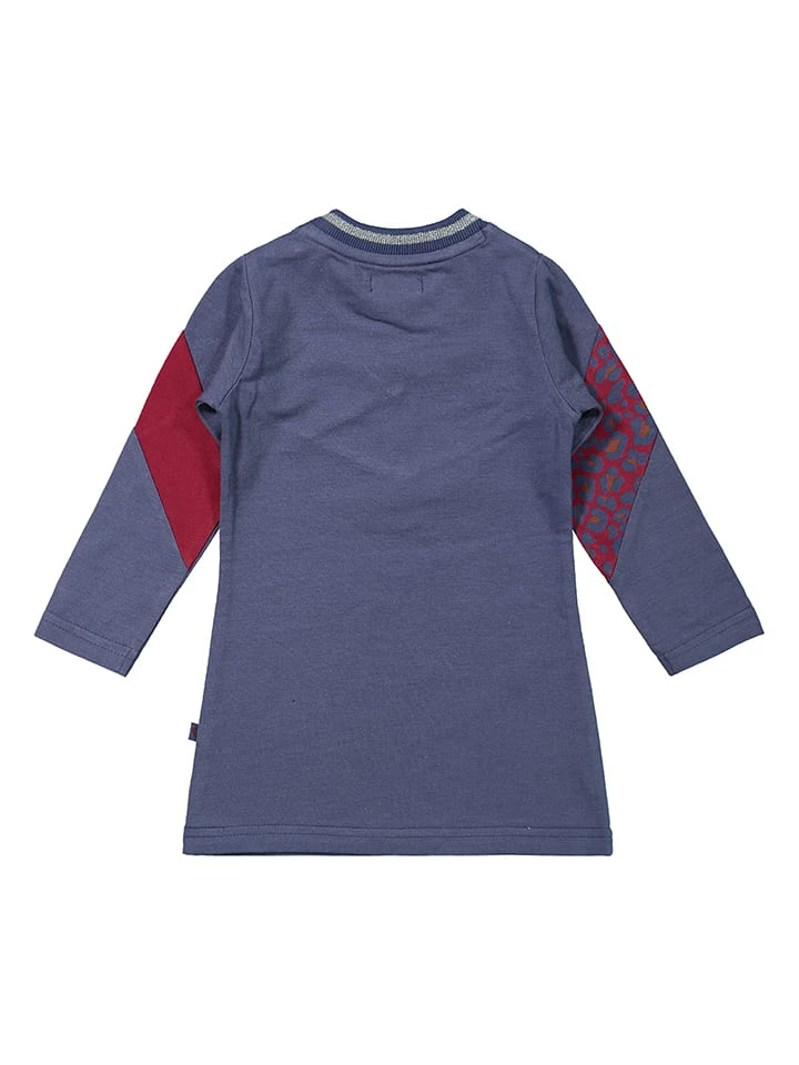 Dirkje Kleid In Blau/ Rot 4 Dirkje Kleid In Blau/ Rot – Bild 2