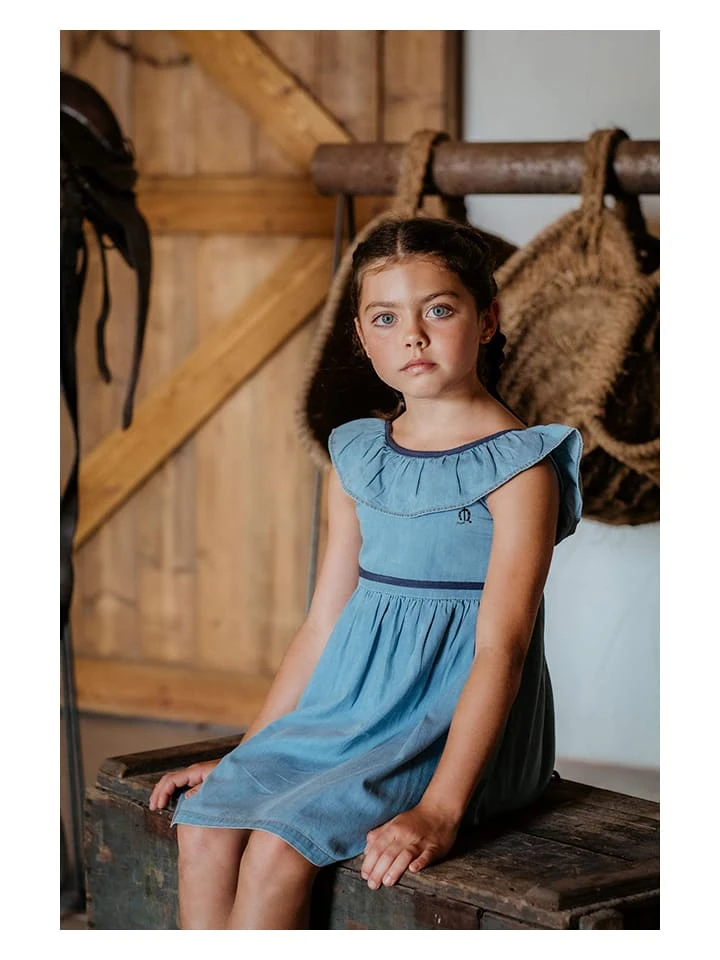 Kleid "Chambrai" In Blau 5 Kleid "Chambrai" In Blau – Bild 3