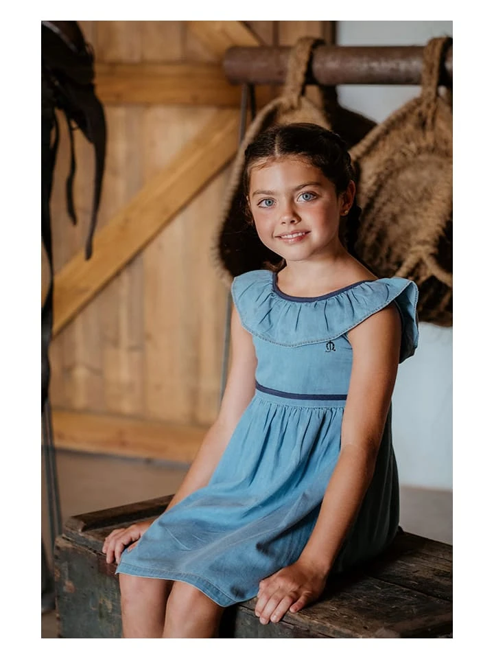 Kleid "Chambrai" In Blau 6 Kleid "Chambrai" In Blau – Bild 4