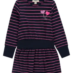 ESPRIT Kleid In Schwarz/ Lila