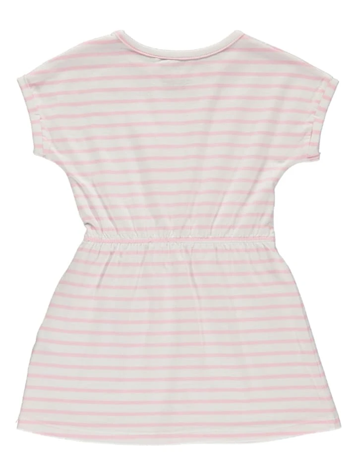 ESPRIT Kleid In Weiß/ Rosa 4 ESPRIT Kleid In Weiß/ Rosa – Bild 2