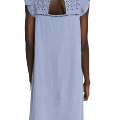 ESPRIT Kleid Mit Lochstick Light Blue Lavender -Günstiges Moden Zauber Geschäft esprit kleid mit lochstick light blue lavender 2 scaled