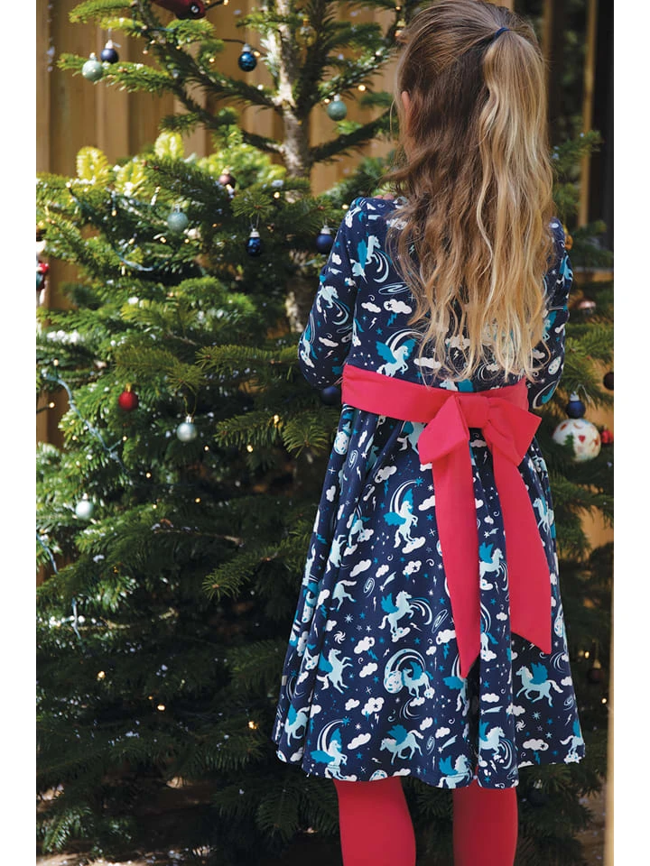 Frugi Kleid "Twilight Pegasus" In Dunkelblau 6 Frugi Kleid "Twilight Pegasus" In Dunkelblau – Bild 4