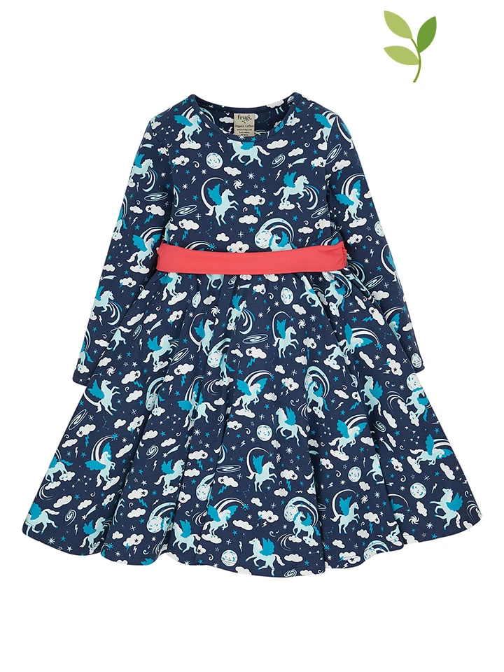 Frugi Kleid "Twilight Pegasus" In Dunkelblau 3 Frugi Kleid "Twilight Pegasus" In Dunkelblau