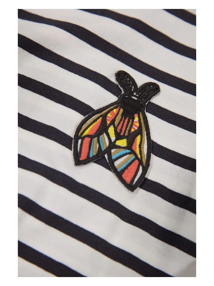 Garcia Kleid In Weiß/ Schwarz 4 Garcia Kleid In Weiß/ Schwarz – Bild 2