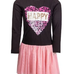 Kleid In Braun/ Rosa