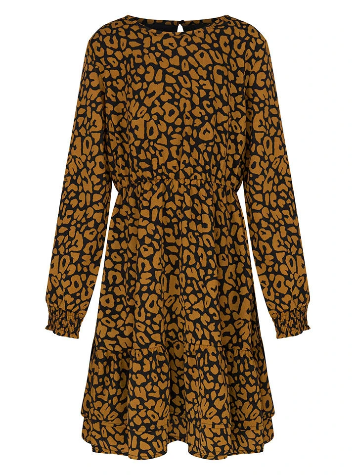 Kleid In Braun 3 Kleid In Braun