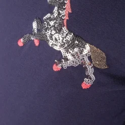 Kleid In Dunkelblau/ Pink/ Bunt -Günstiges Moden Zauber Geschäft happy girls by eisend kleid in dunkelblau pink bunt 2