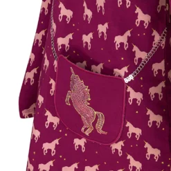 Kleid In Fuchsia/ Bunt -Günstiges Moden Zauber Geschäft happy girls by eisend kleid in fuchsia bunt 2