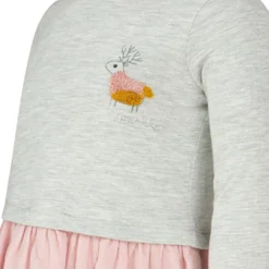 Kleid In Grau/ Rosa -Günstiges Moden Zauber Geschäft happy girls by eisend kleid in grau rosa 2