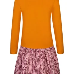 Kleid In Orange/ Rosa -Günstiges Moden Zauber Geschäft happy girls by eisend kleid in orange rosa 1