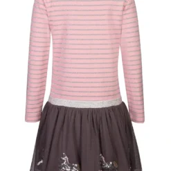 Kleid In Rosa/ Braun/ Bunt -Günstiges Moden Zauber Geschäft happy girls by eisend kleid in rosa braun bunt 1