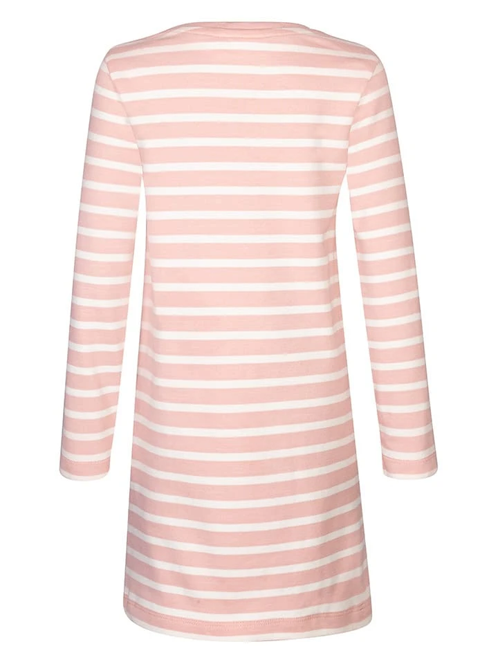 Kleid In Rosa/ Weiß/ Bunt 4 Kleid In Rosa/ Weiß/ Bunt – Bild 2