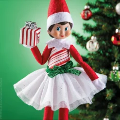 2tlg. Set: Buch "The Elf On The Shelf" Mit Elf & Kleid - Ab 3 Jahren -Günstiges Moden Zauber Geschäft hcm 2tlg set buch the elf on the shelf mit elf and kleid ab 3 jahren 5