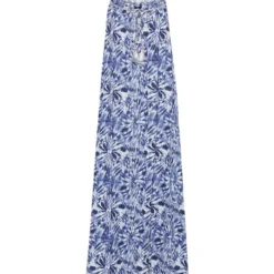 ILSE JACOBSEN Kleid In Dunkelblau/ Weiß