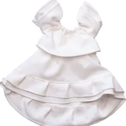 I'm A Wow - Kleid Mit Schmetterlingen, Weiß Für 35 Cm Wow-Puppe
