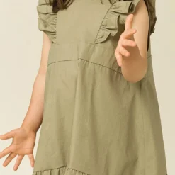 IVY OAK Kleid "Joy Milla" In Oliv 9 IVY OAK Kleid "Joy Milla" In Oliv -Günstiges Moden Zauber Geschäft ivy and oak kleid joy milla in oliv 2