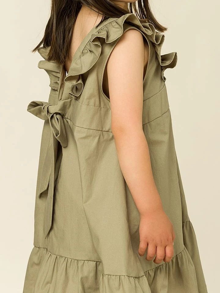 IVY OAK Kleid "Joy Milla" In Oliv 6 IVY OAK Kleid "Joy Milla" In Oliv – Bild 4